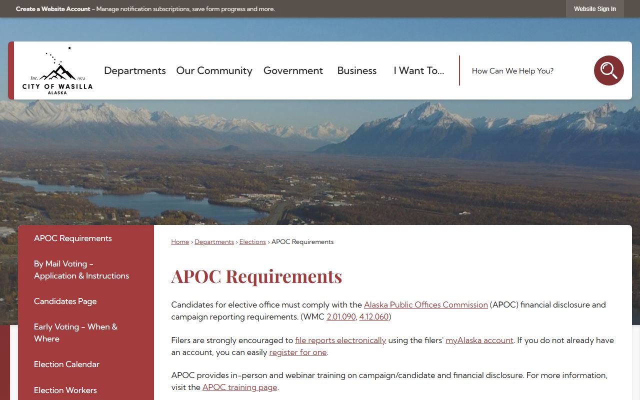 Wasilla White Pages city clerk