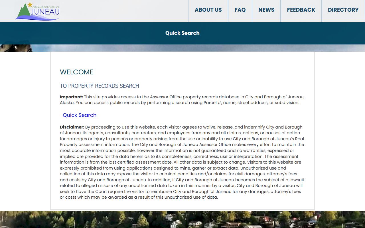 Juneau Property Search White Pages