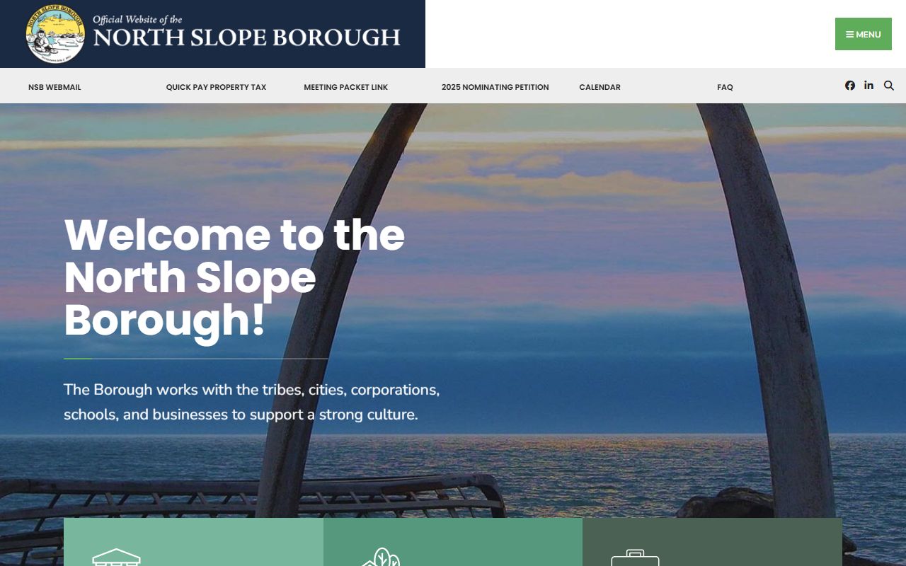 North Slope Borough White Pages official site