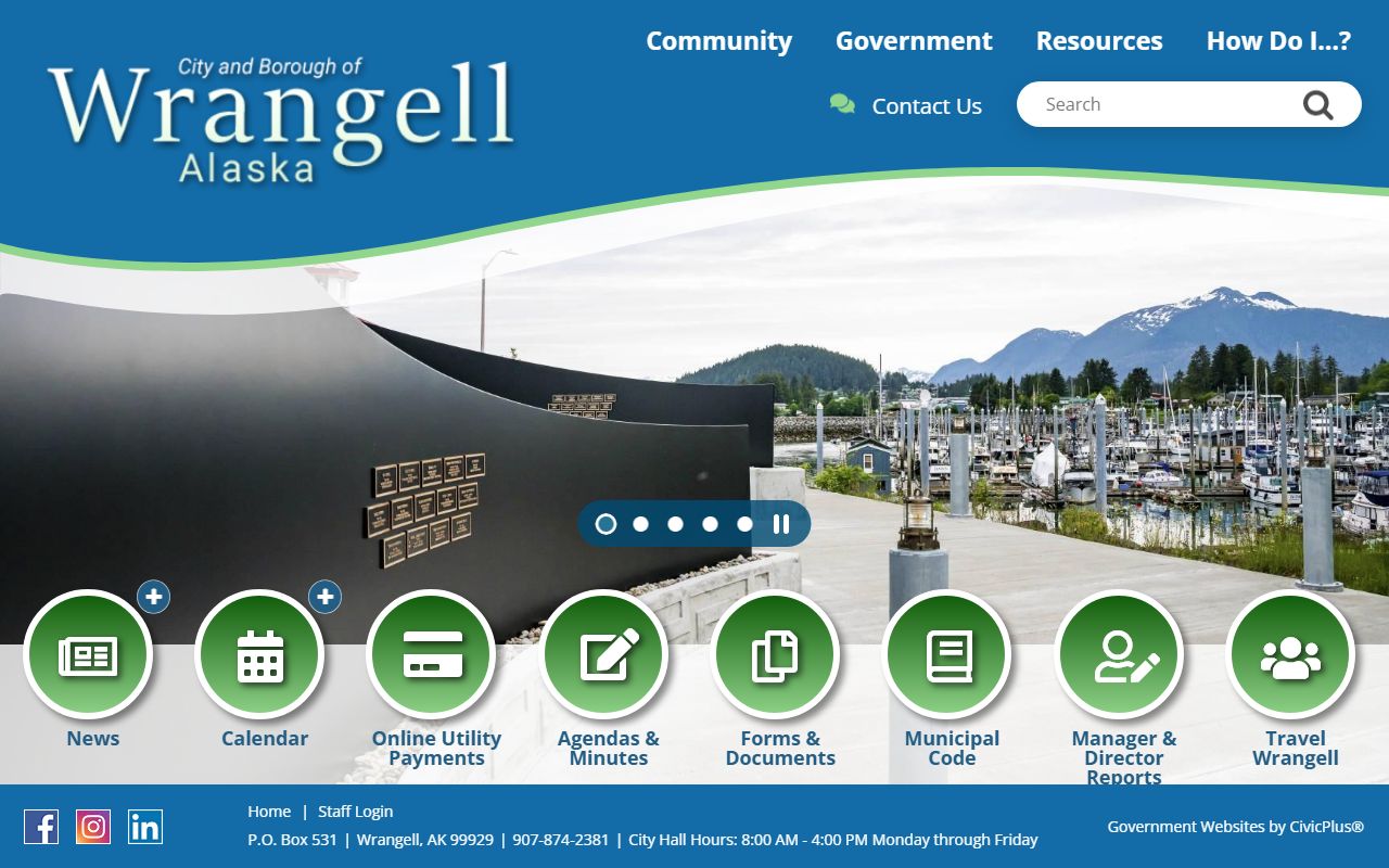 Wrangell City and Borough White Pages official site image